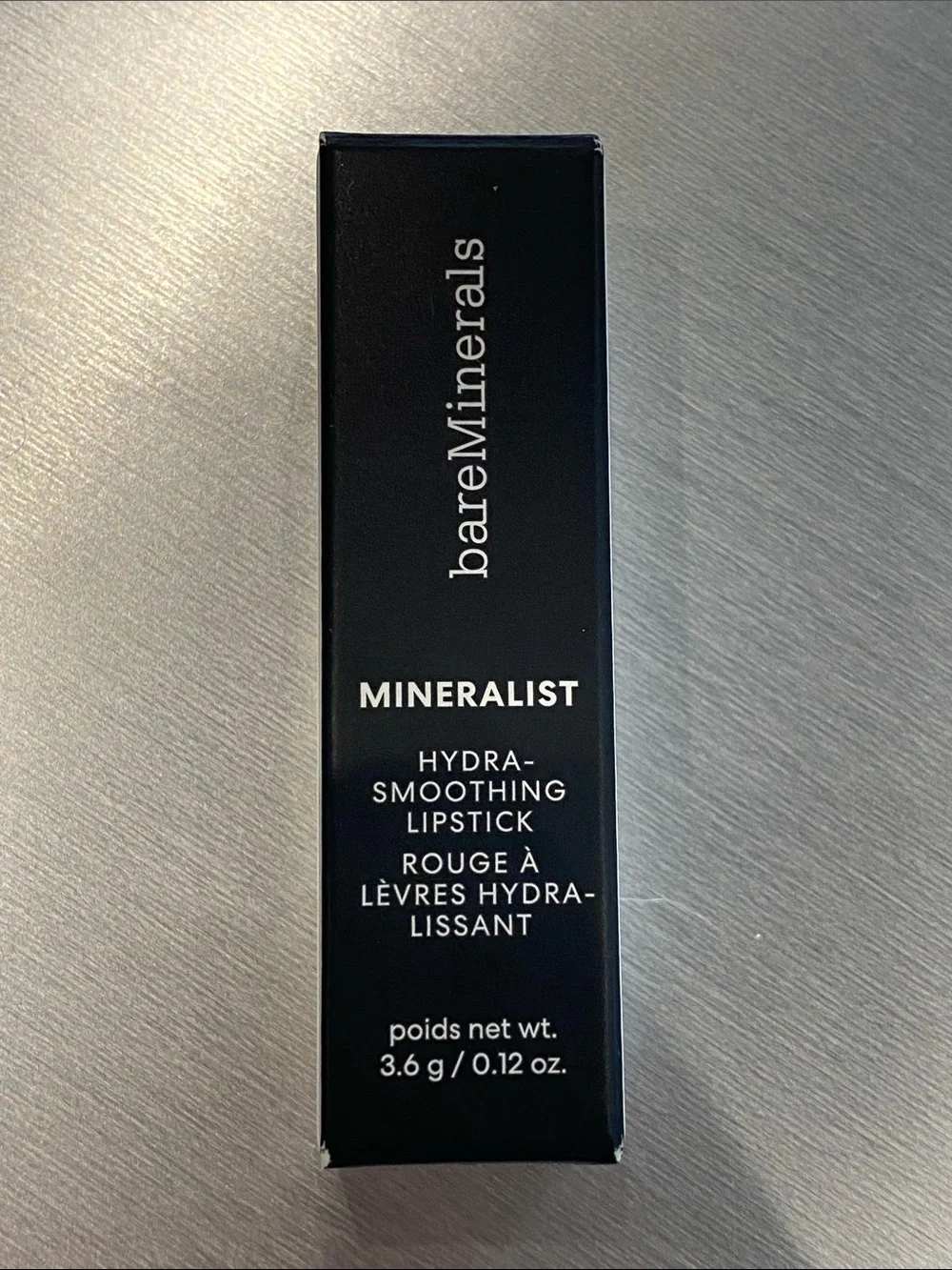 bareMinerals Mineralist Hydra-Smoothing Lipstick — Romance NIB .12 oz